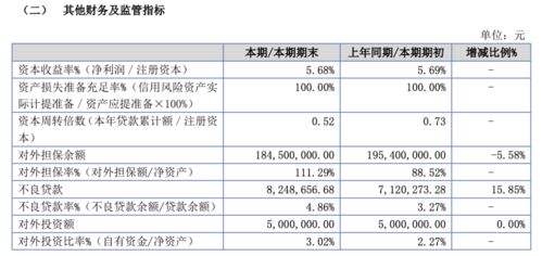 恒晟農貸上半年業績承壓 凈利潤847萬同比降12%，不良率升至近5%